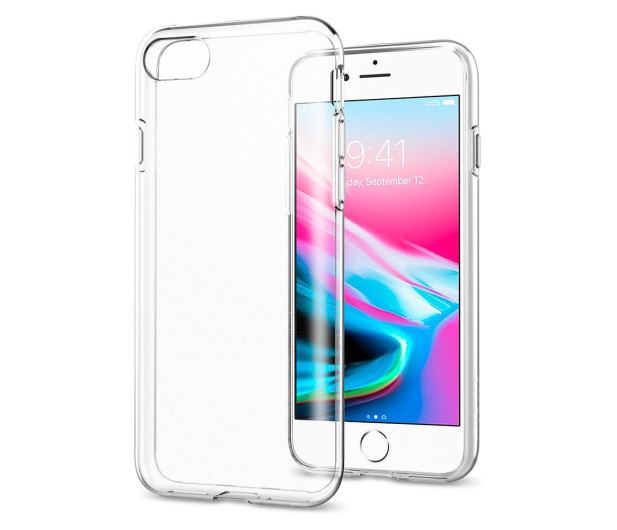 Spigen Liquid Crystal do iPhone 7/8/SE clear - 390446 - zdjęcie 2